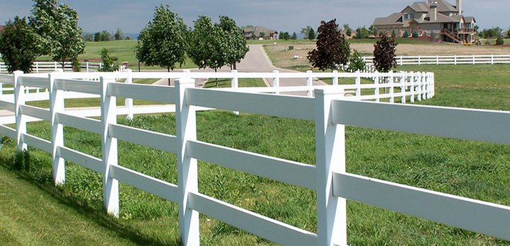 Fencing materials for white, wooden, outdoor fences