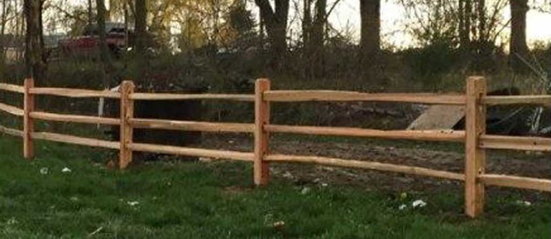 high quality split rail fencing for sale suitable for weather conditions in Colorado