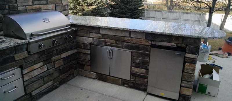 Premium-deigned and masterfully engineered outdoor kitchen, part of our outdoor kitchens for sale