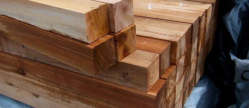 Hardwood Boards Rough Cut - Builders Surplus