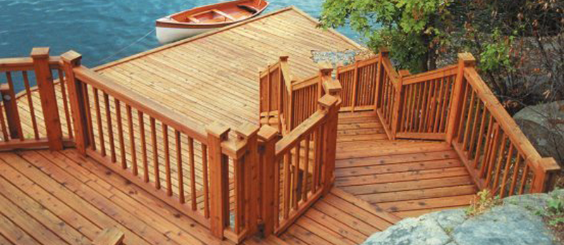 An exceptional staircase leading towards a boat, providing worth for the cedar decking prices paid