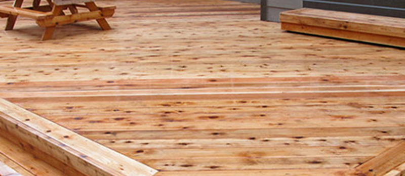 Western red cedar that you can opt for and purchase while incurring a low cedar decking cost
